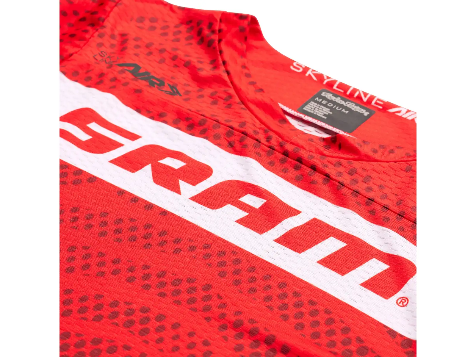 Troy Lee Designs Skyline Air SRAM Herrentrikot Langarm Fiery Red