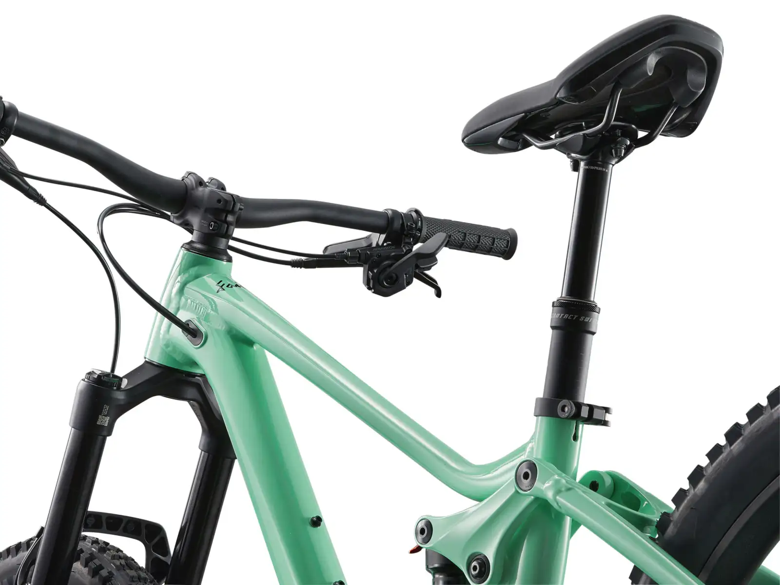 Liv Faith 24 Kinder vollgefedertes Fahrrad Neo Mint