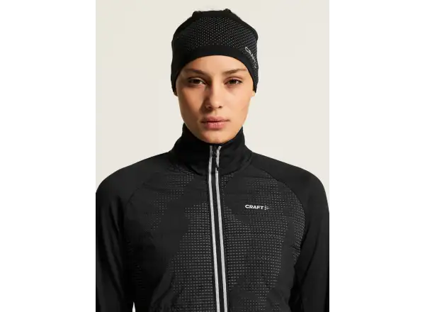 CRAFT SubZ Lumen Damen Laufjacke schwarz