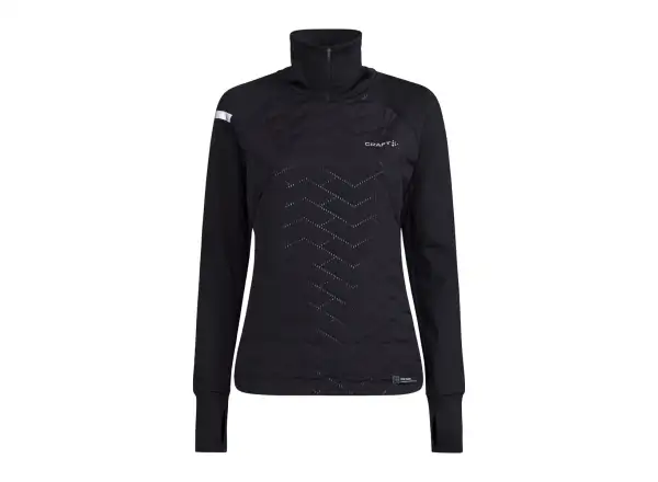 Craft ADV SubZ Sweater Damen Laufjacke Schwarz