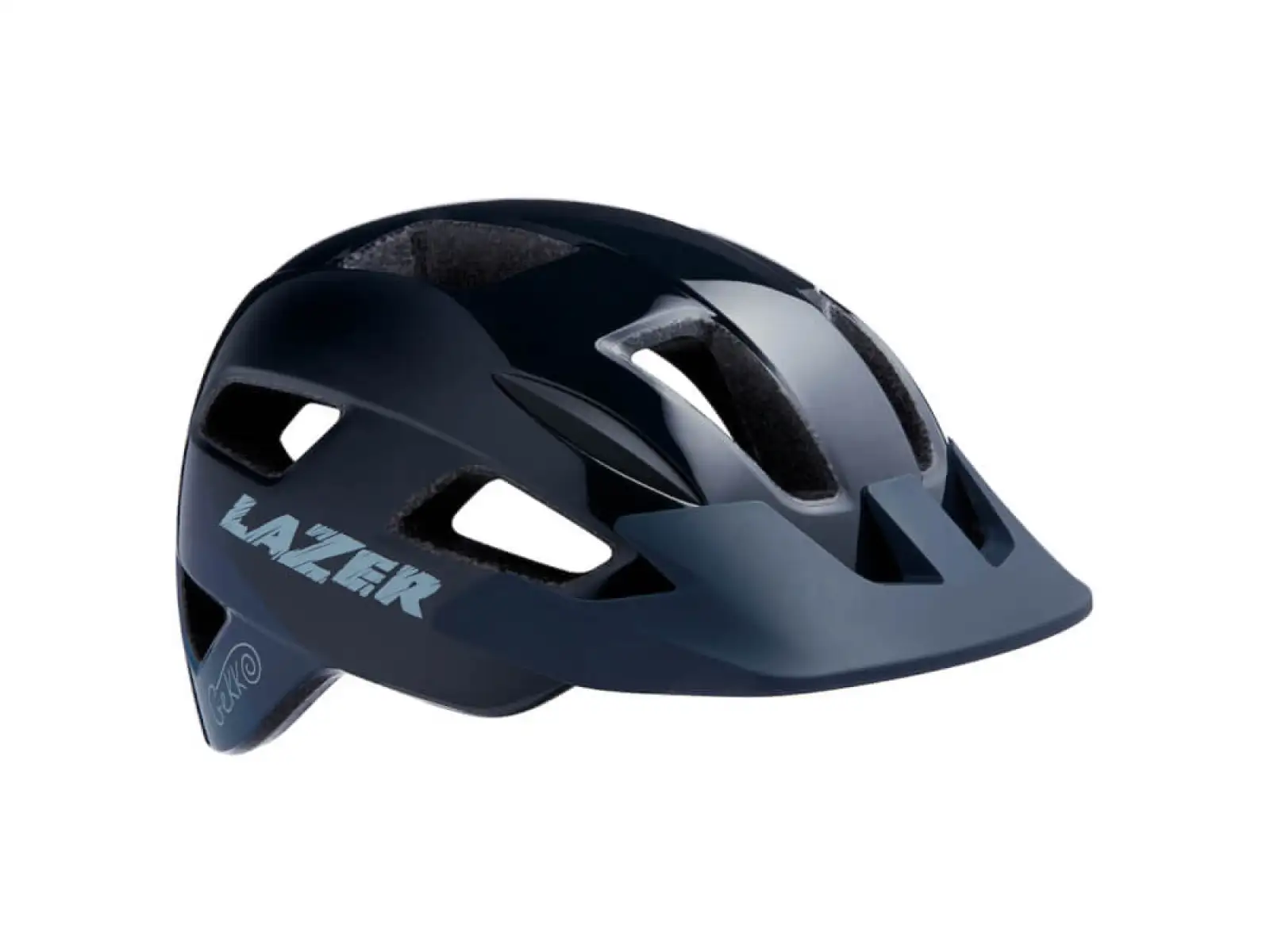 Lazer Gekko CE Kinderhelm Dunkelblau Größe Uni (50-56 cm)