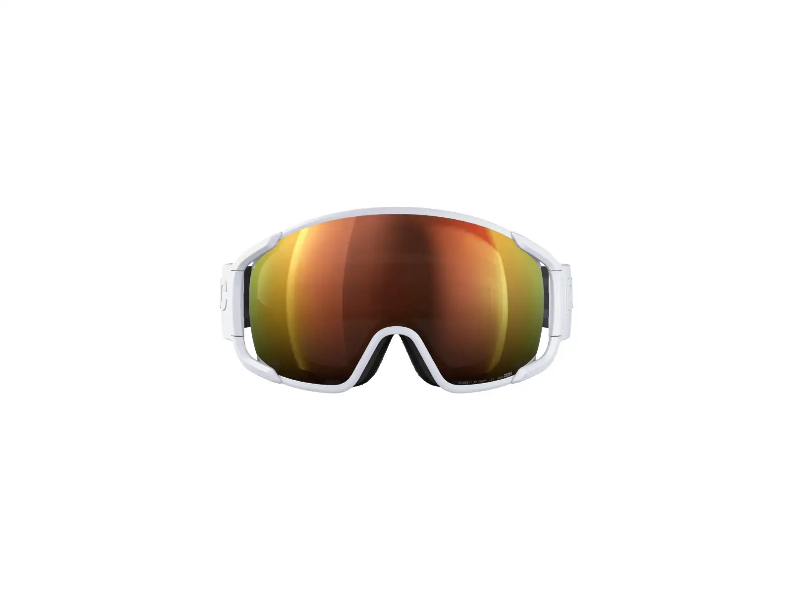 POC Zonula Skibrille Hydrogen White/Partly Sunny Orange