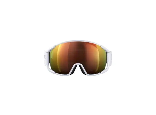 POC Zonula Skibrille Hydrogen White/Partly Sunny Orange