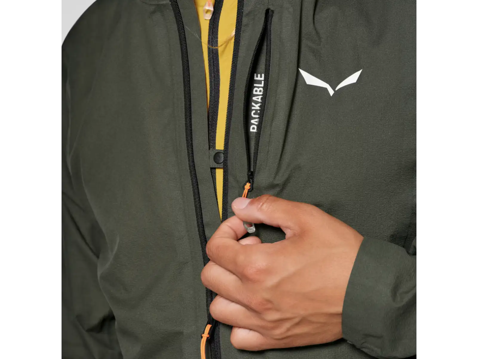 Salewa Pedroc 2 Powertex 2.5 Light Herrenjacke Faded Green