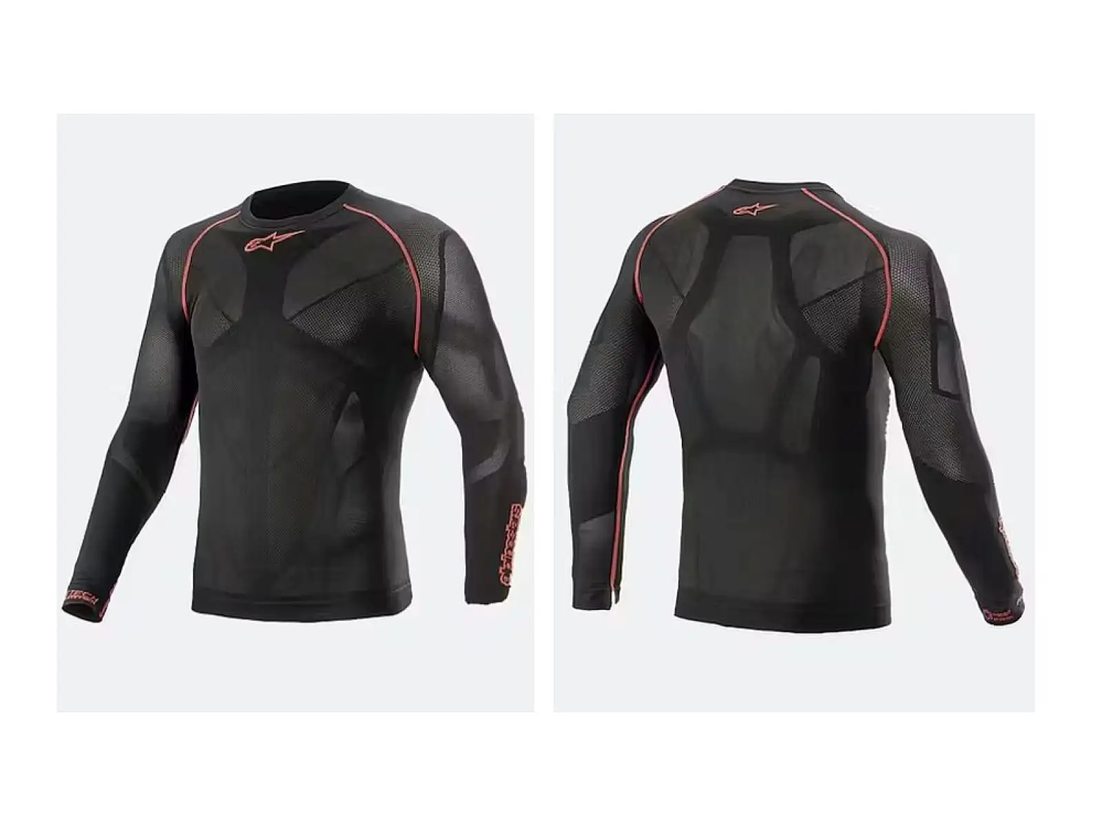 Alpinestars Ride Tech V2 Herren Langarmtrikot black/red XS-S