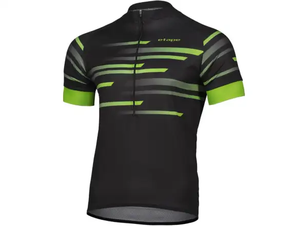 Etape Energy Herren Kurzarmtrikot schwarz/grün