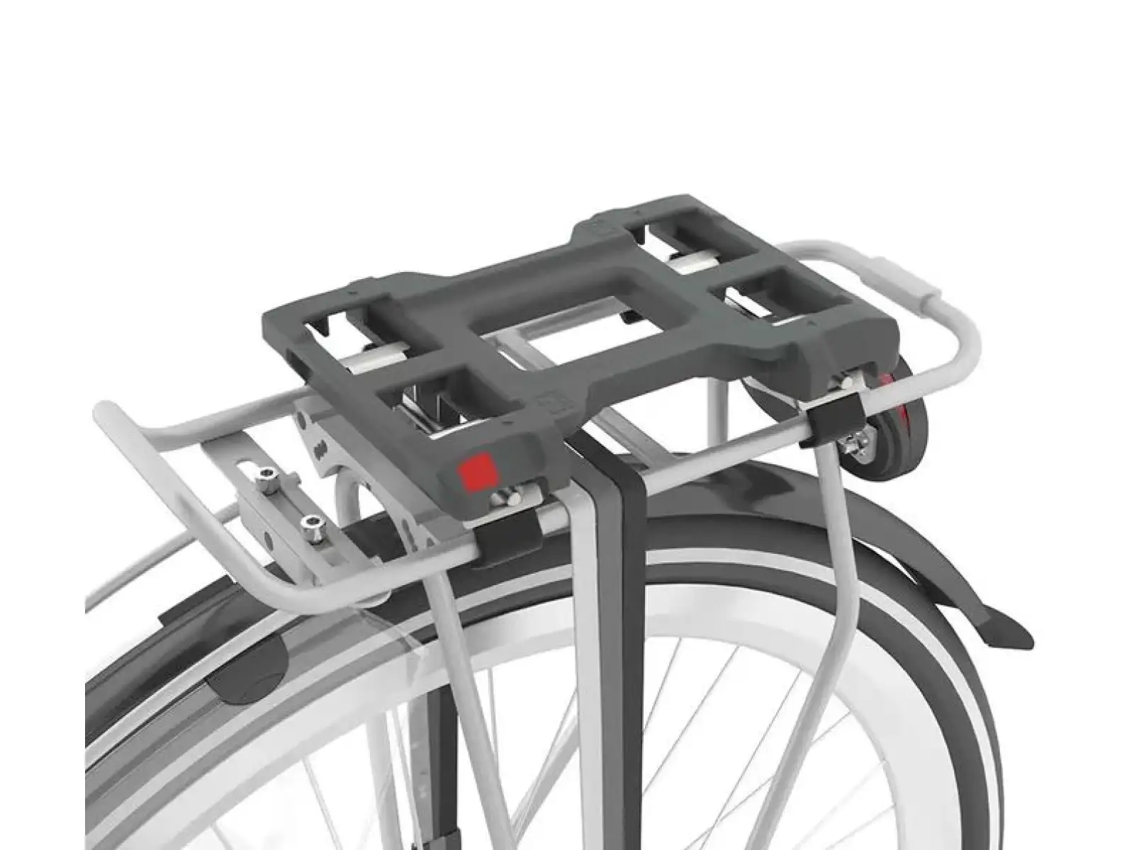 Urban Iki Ta-Ke hinterer Sitz mit Adapter für Gepäckträger schwarz