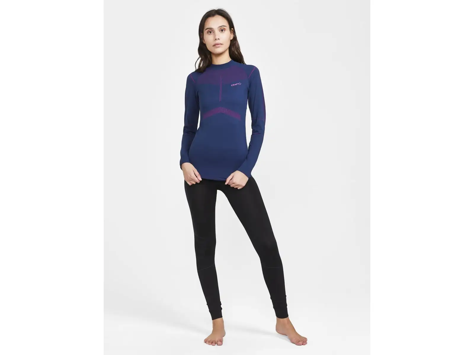Craft Active Intensity Damen Langarmshirt dunkelblau