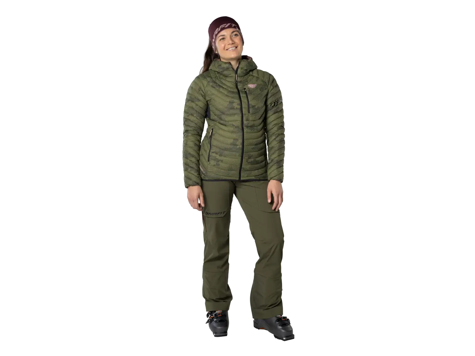 Dynafit Radical Daunenjacke für Damen in Capulet Olive Camo