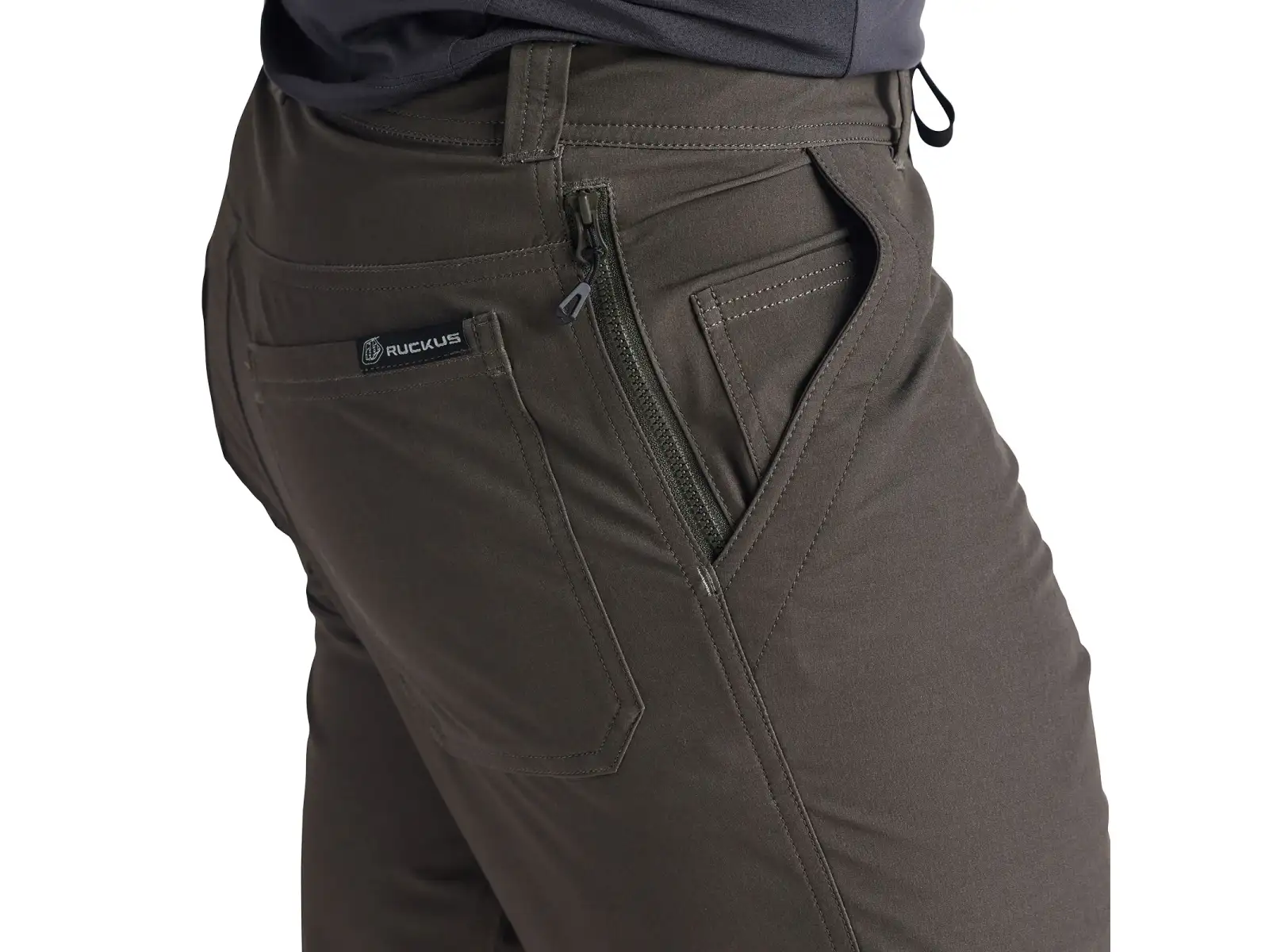 Troy Lee Designs Ruckus Long Travel Hose Herrenhose Mono Dark Pine