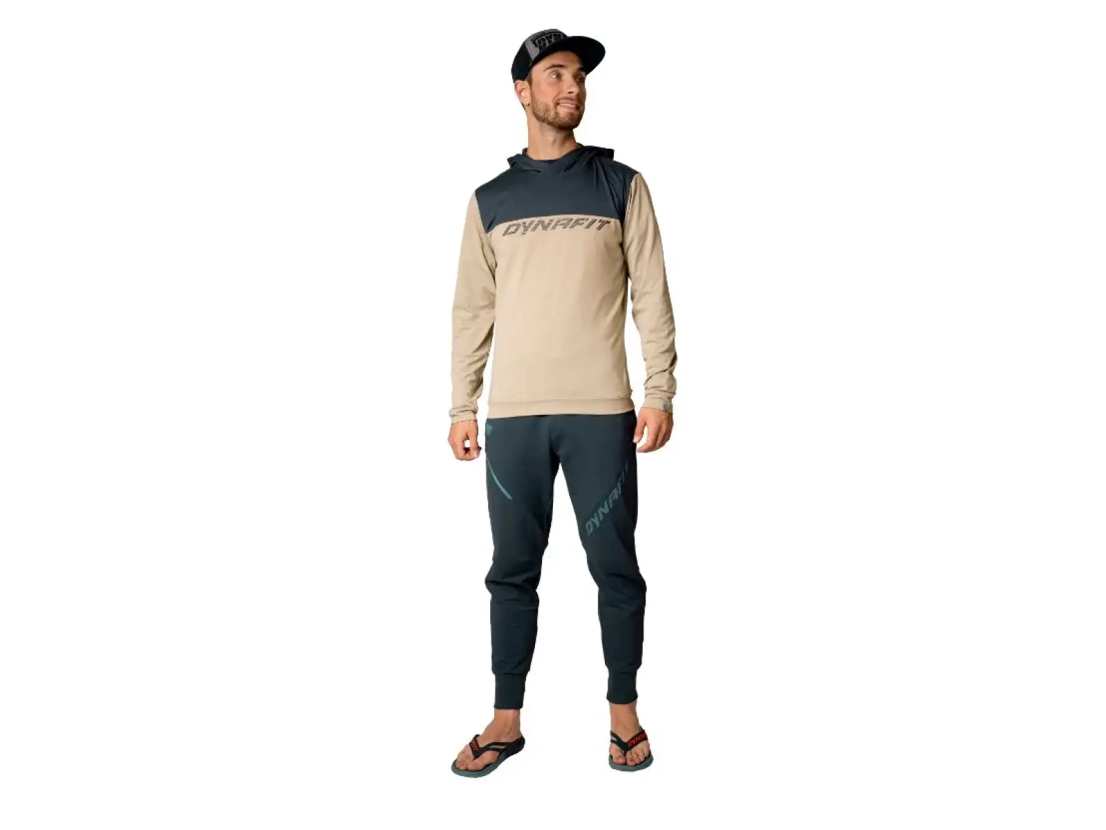 Dynafit 24/7 Drirelease® Kapuzenpullover für Herren in Rock Khaki