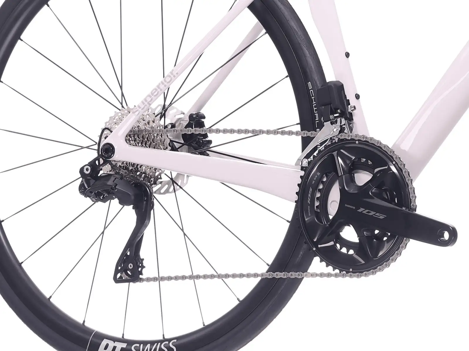 Superior XR 9.5 GF Rennrad Gloss Pink Dust