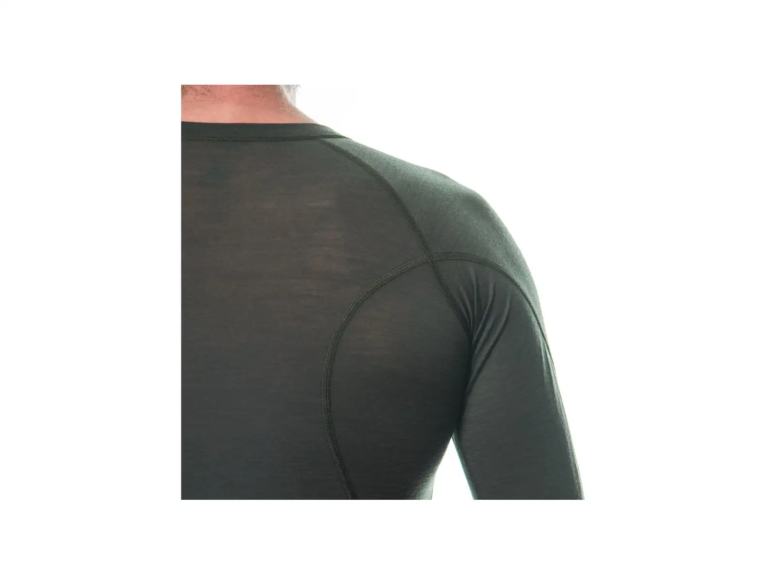 Sensor Merino Air Shirt Herren Langarm Grün