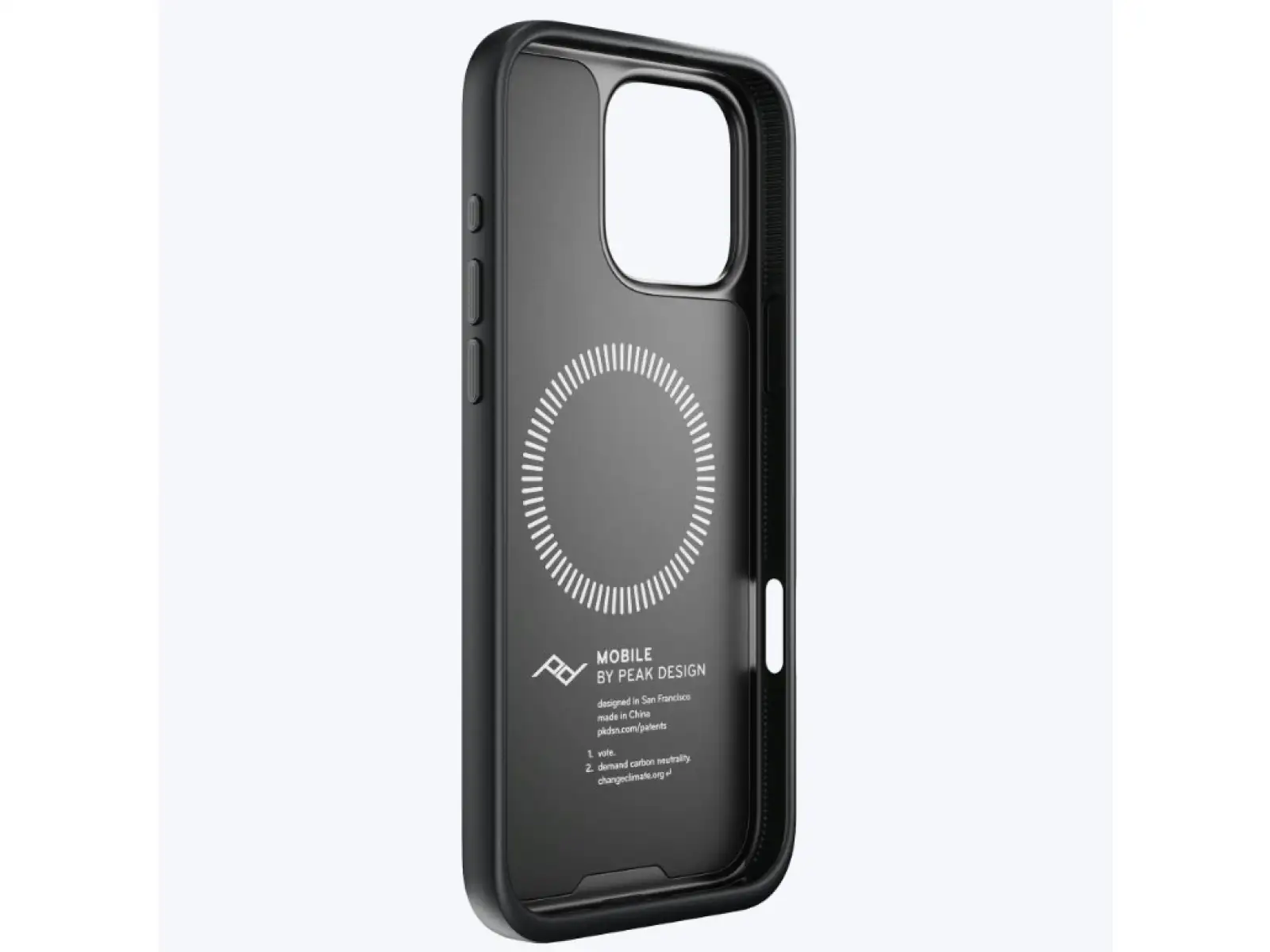 Peak Design Mobile Everyday Clarino Case iPhone 16 Pro Max Handyhülle Black