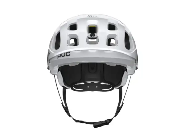 POC Tectal Race MIPS NFC Helm Hydrogen White/Fluorescent Orange AVIP