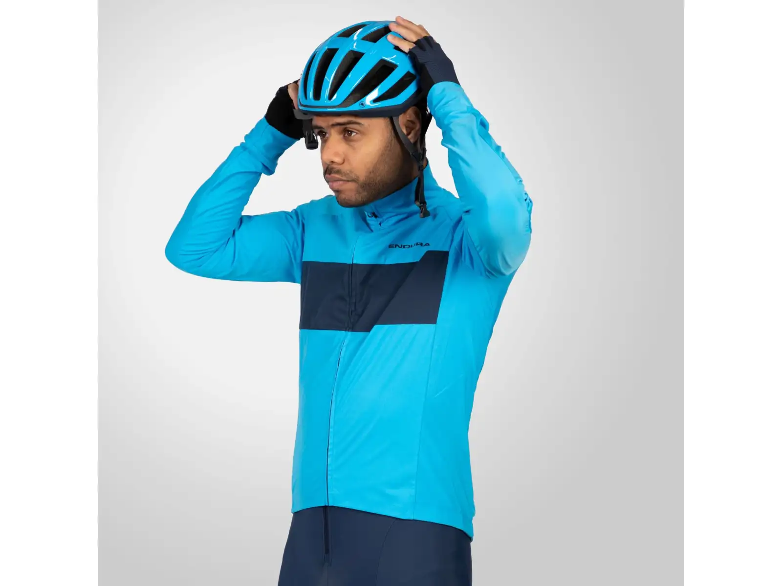 Endura FS260-Pro Jetstream Herrentrikot Langarm Ink Blue
