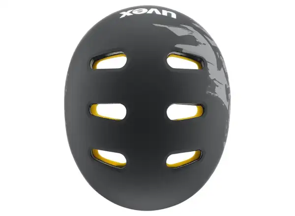 Uvex Kid 4 Style Mips Kinderhelm Dirt Black Matt