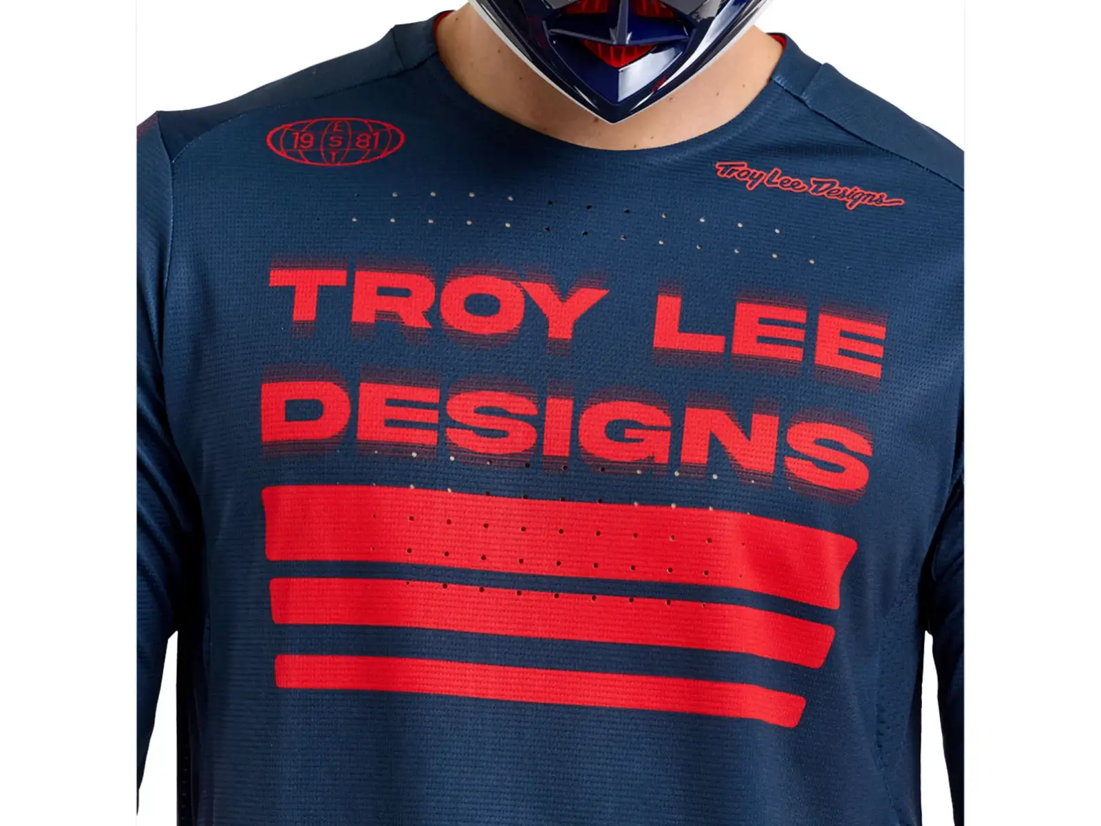 Troy Lee Designs Sprint Herren-Trikot Langarm Segment Midnight