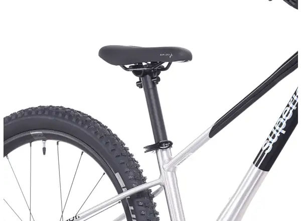Superior TEAM 24 Kinderfahrrad Gloss Brushed Alu / Rainbow Black