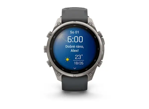 Garmin Fénix 9 Pro inReach 47 mm Smartwatch Titanium Graphite/Black