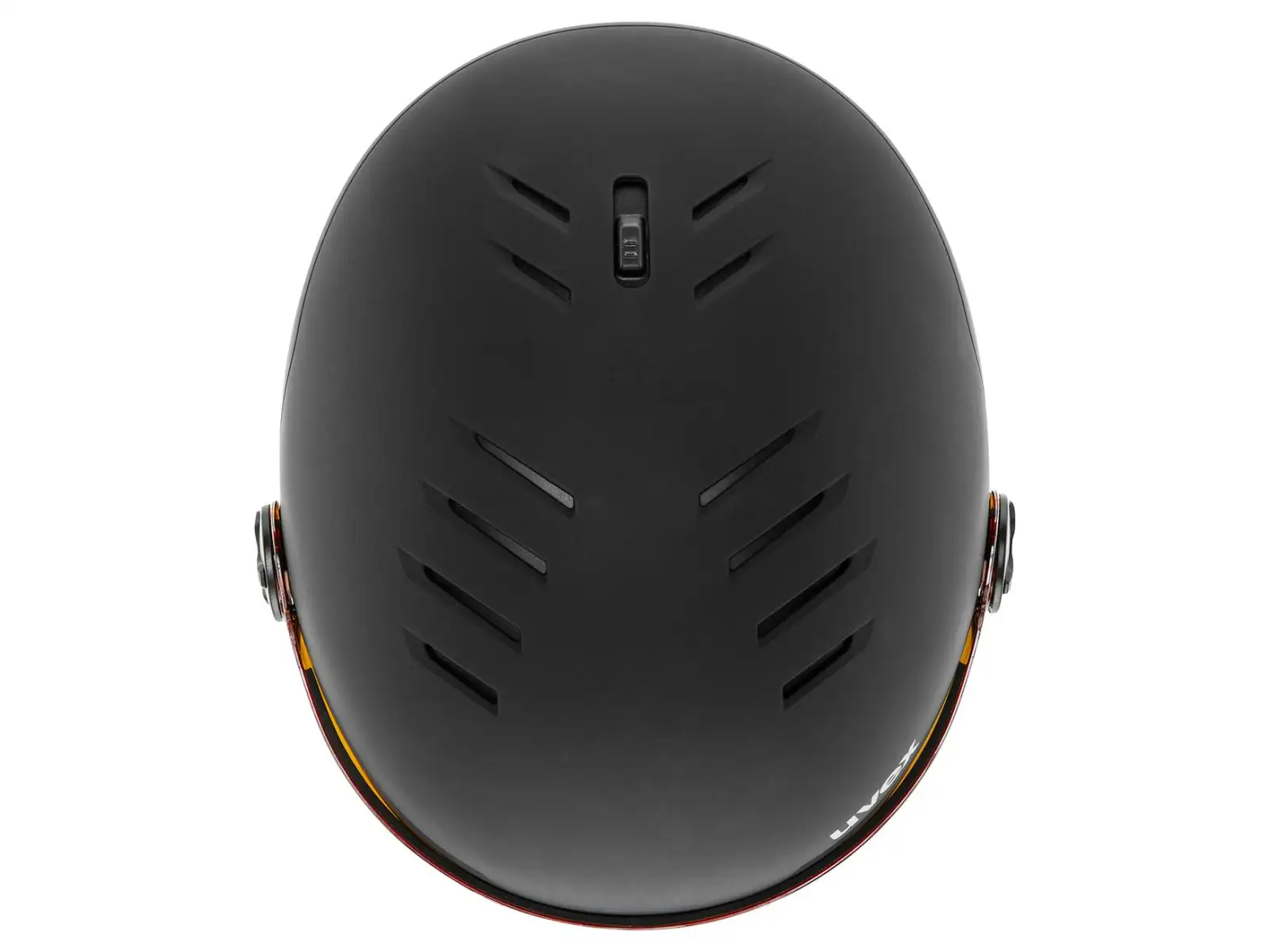 Uvex Wanted Visor Skihelm black matt