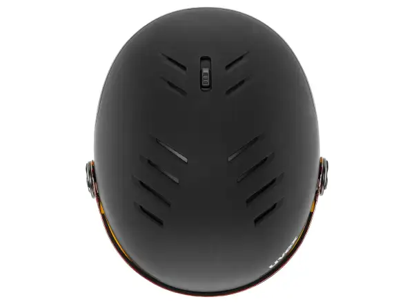 Uvex Wanted Visor Skihelm black matt