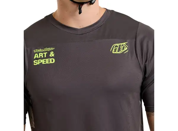 Troy Lee Designs Skyline Herren Trikot Kurzarm Elemental Dark Earth