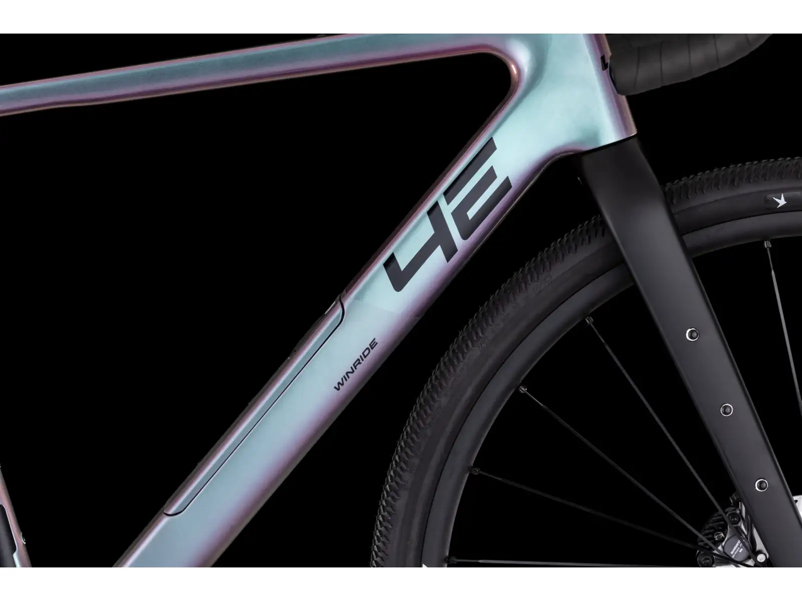 4Ever Winride GRX Gravelbike Titan Rainbow