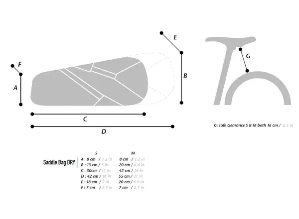 Woho X-Touring Dry Bag Satteltasche 8-12 l Honeycomb Iron grau Größe M.
