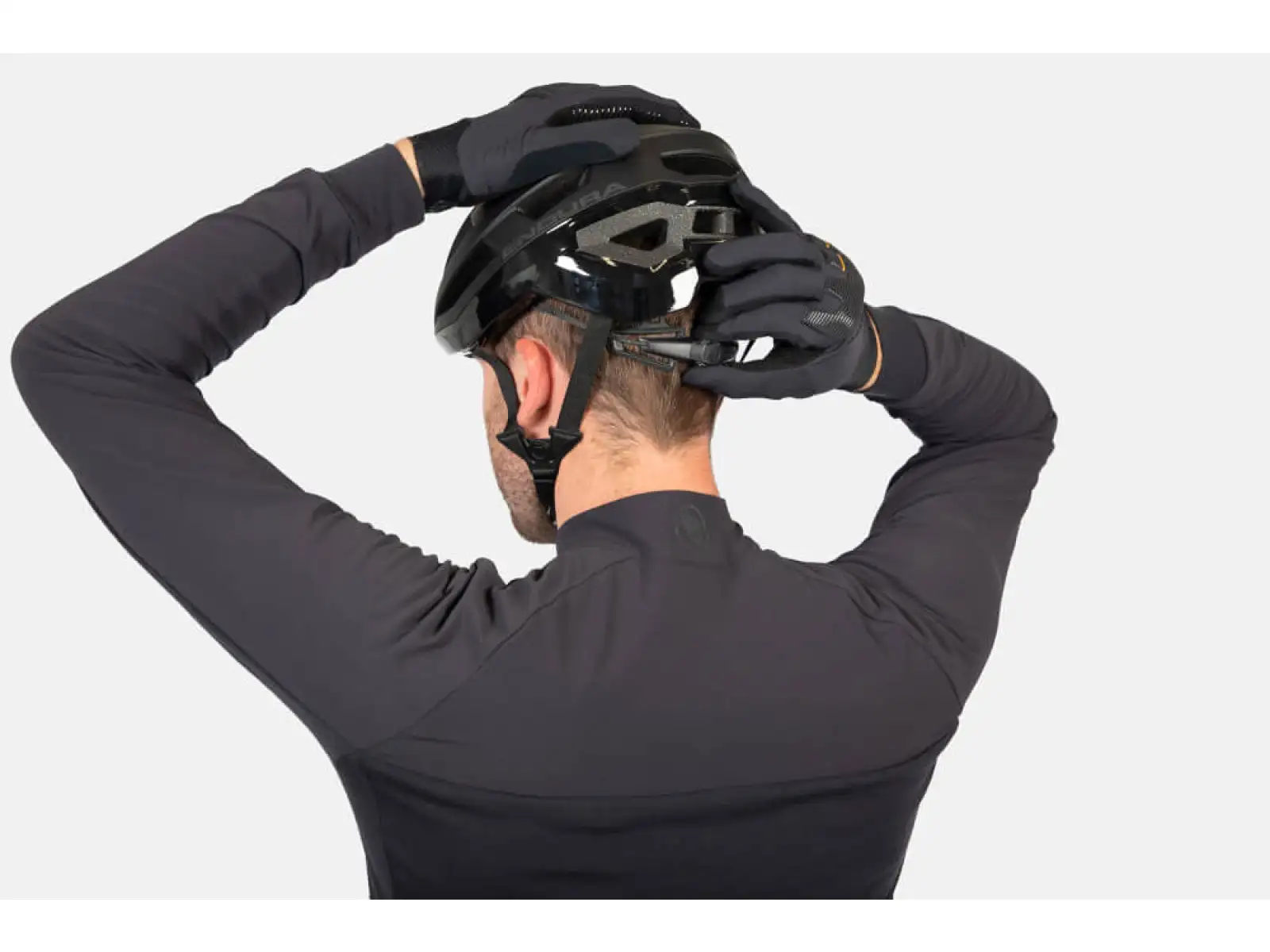 Endura GV500 Herrentrikot langarm Schwarz