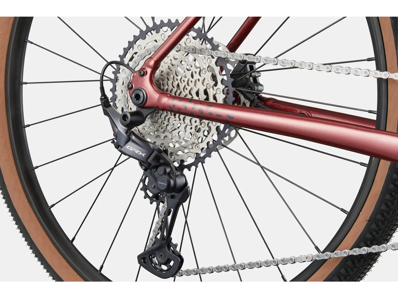 Cannondale Topstone CAAD 1 GRX 1X Gravelbike Wine Red
