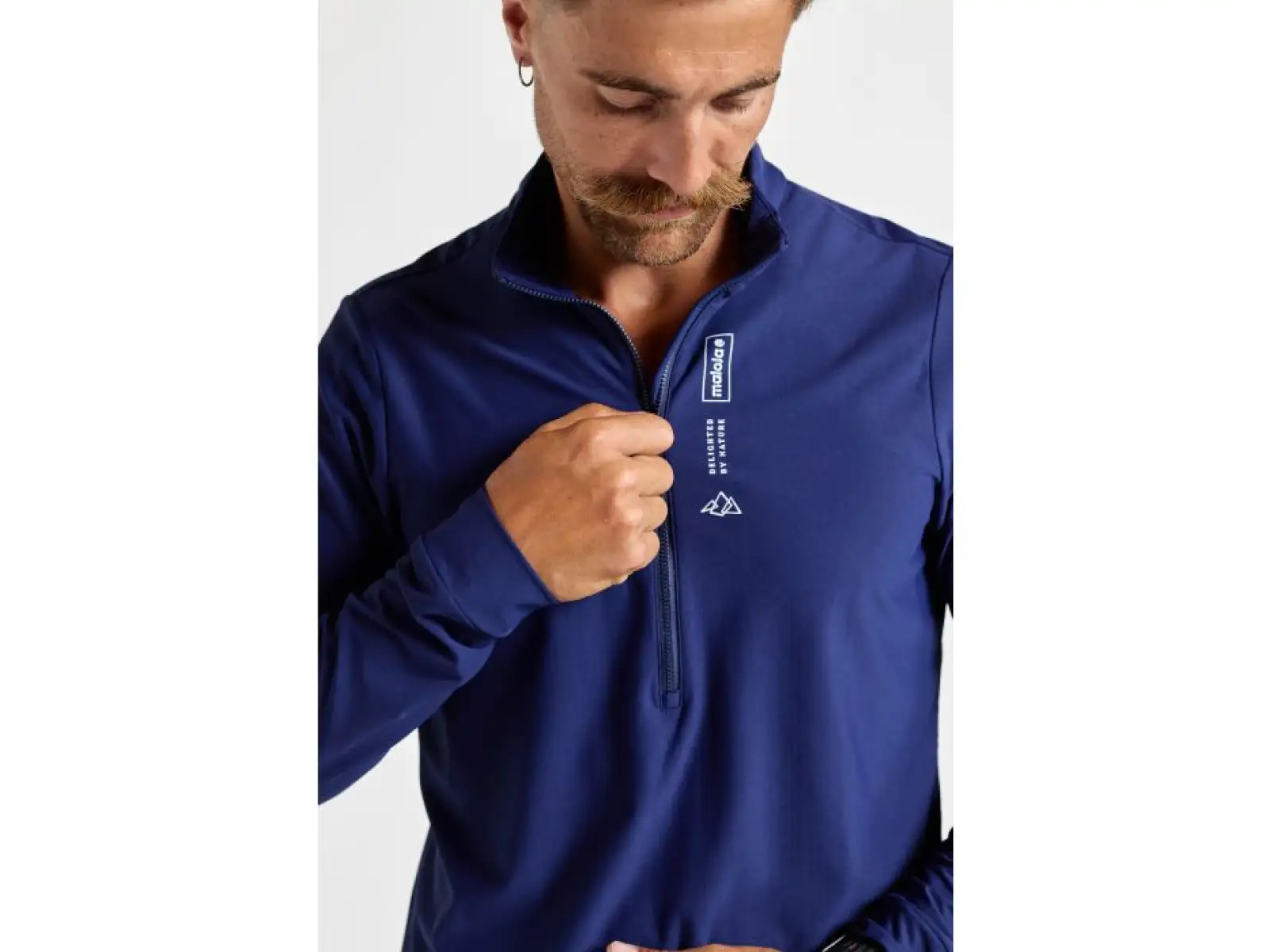 Maloja SacconsM Herren-Sweatshirt Dusty blue