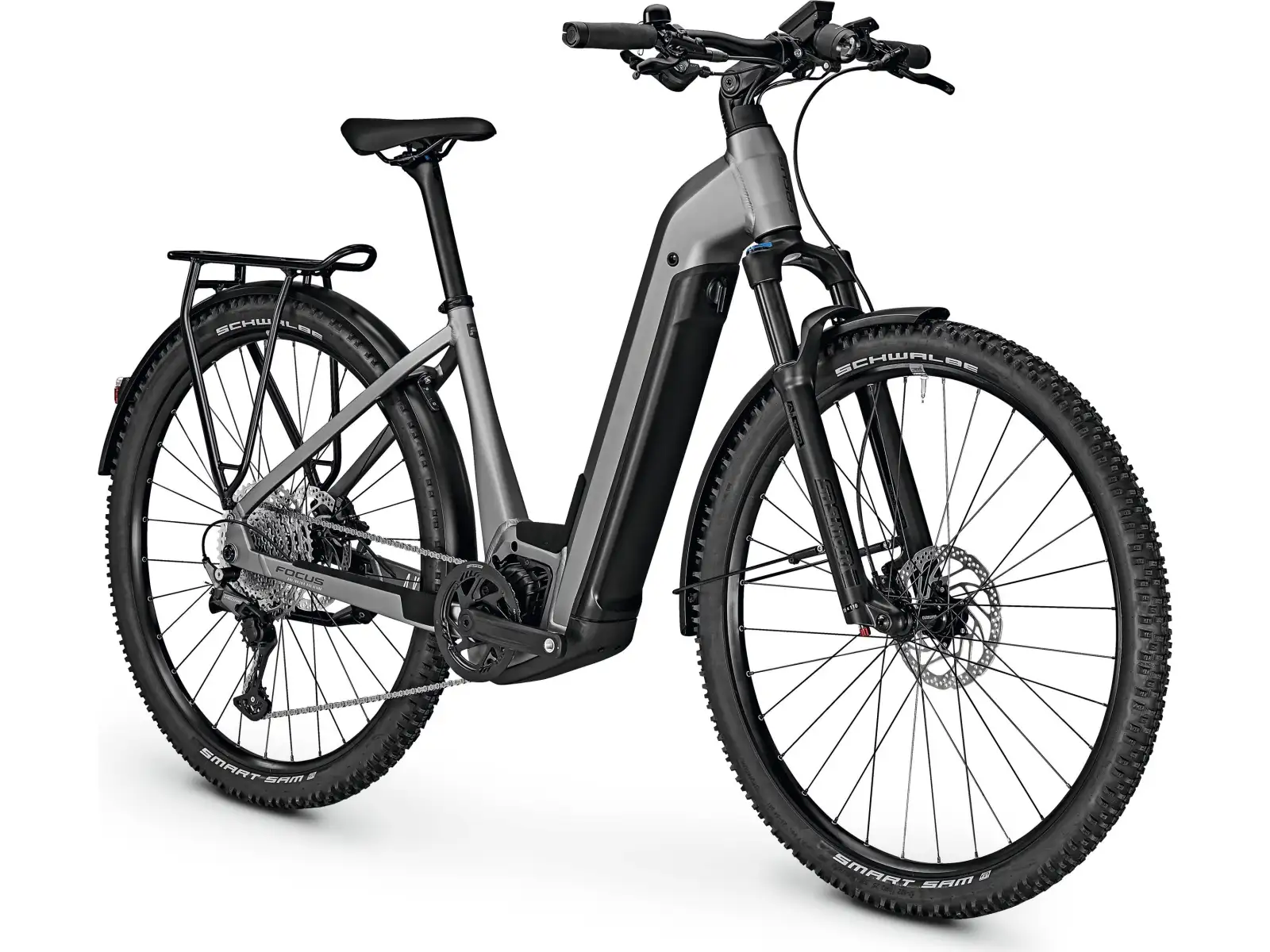 Focus Aventura2 6.8 WA 625Wh Mountain E-Bike in Torontogrey Matt.
