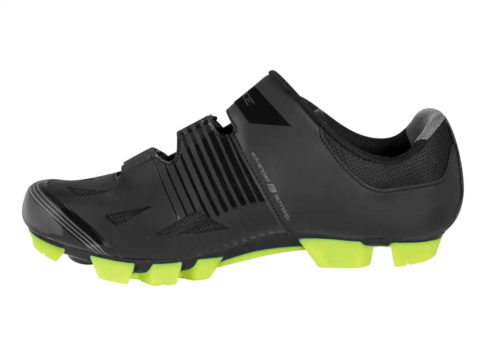 Force Turbo MTB Herren-Fahrradschuhe Schwarz