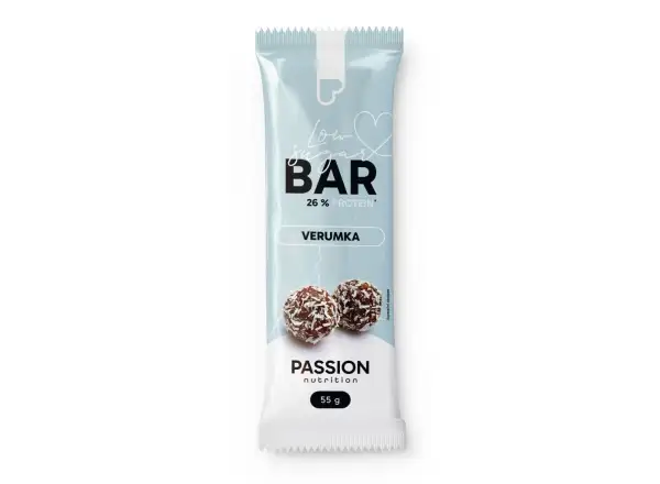 Passion Low sugar Riegel Verumka 55g