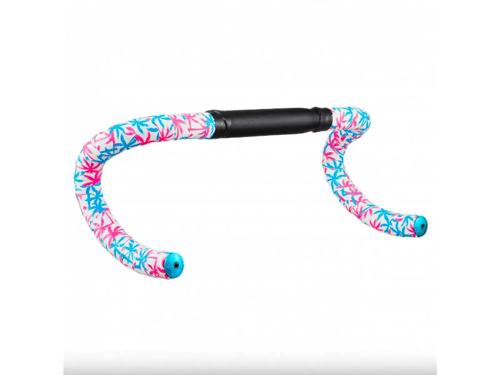 Supacaz Super Sticky Kush Classic Lenkerband Miami/Blue plugs