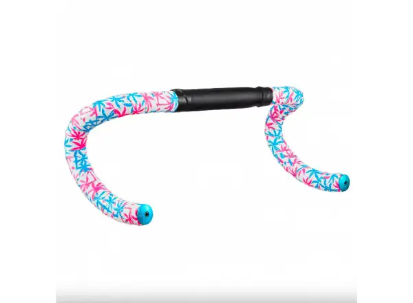 Supacaz Super Sticky Kush Classic Lenkerband Miami/Blue plugs