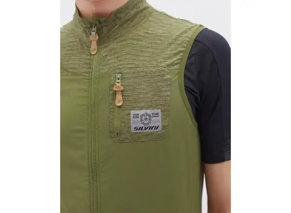 Silvini Cairo Herrenweste Olive