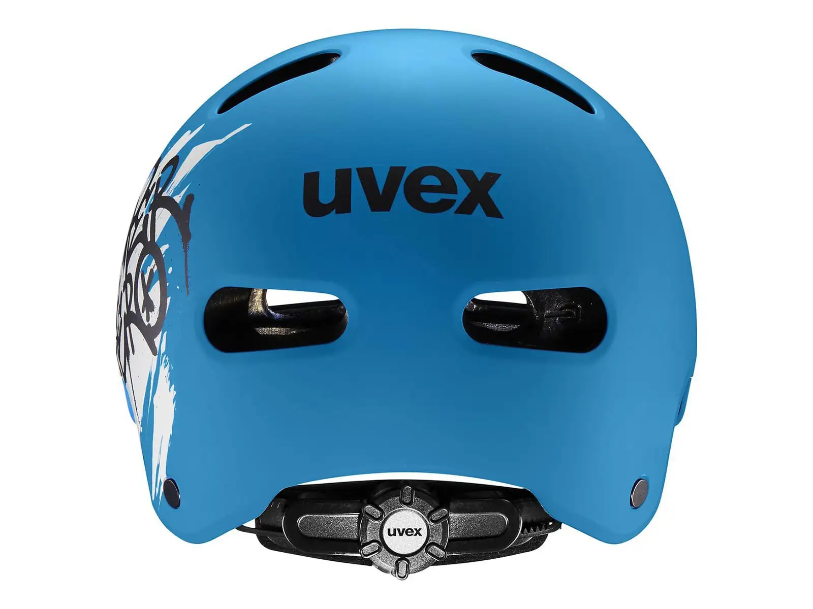 Uvex Kid 4 Style Kinderhelm Super Hero Blue Matt