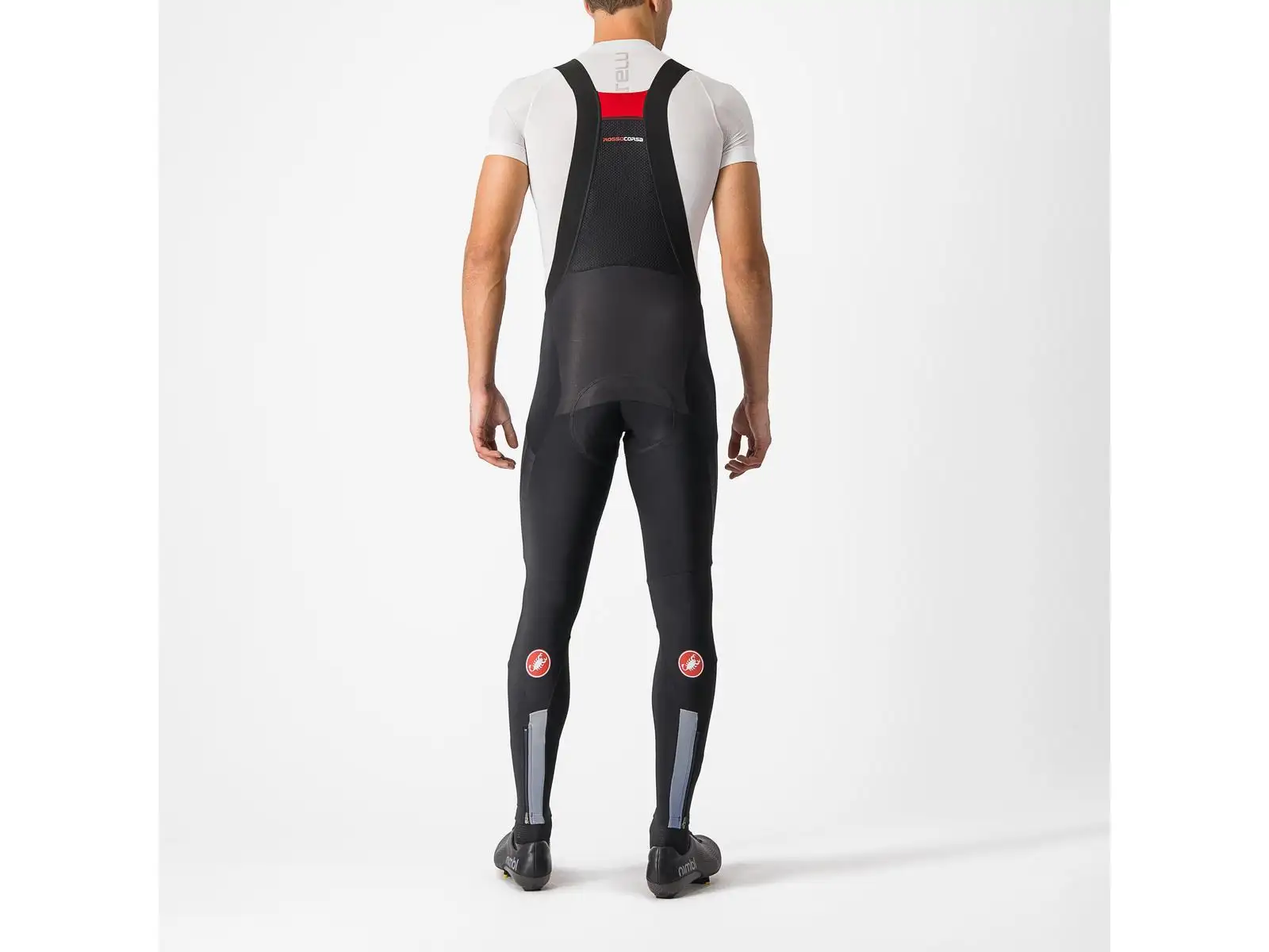 Castelli Sorpasso RoS Bibtight Herrenhose mit Latz und Einsatz Schwarz