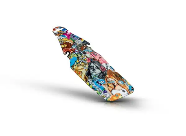 Rie:sel Design Rit:ze Schutzblech Stickerbomb Größe L