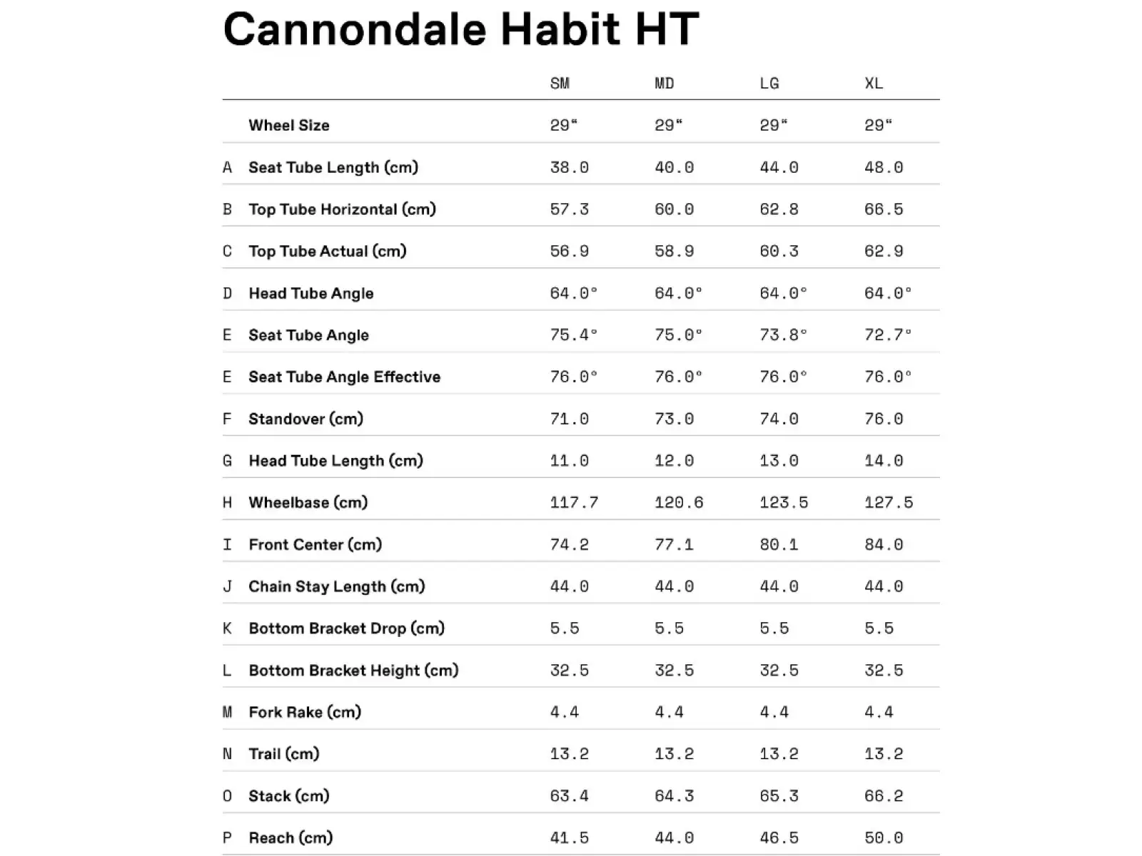 Cannondale Habit HT 3 Mountainbike JDE