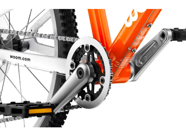 Woom 4 Flammenorange 20 Kinderfahrrad