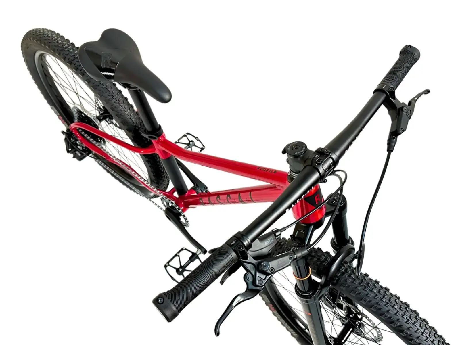 Rascal Wild 24 Kinderfahrrad Ruby Red