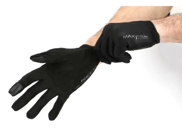 MAX1 Lange Handschuhe Schwarz