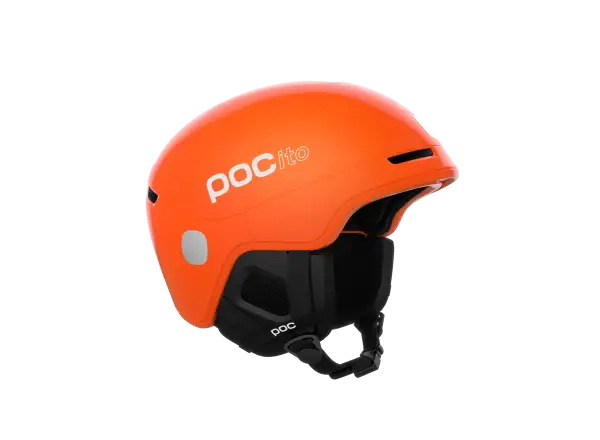 POC POCito Obex MIPS Kinder Skihelm Fluoreszierendes Orange