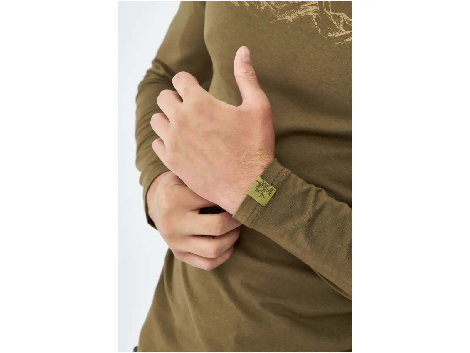 Viking Escalante Herren-Sweatshirt Olive