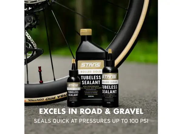 No Tubes Rolled Gold Tubeless-Dichtmittel für Straße und Gravel 500 ml