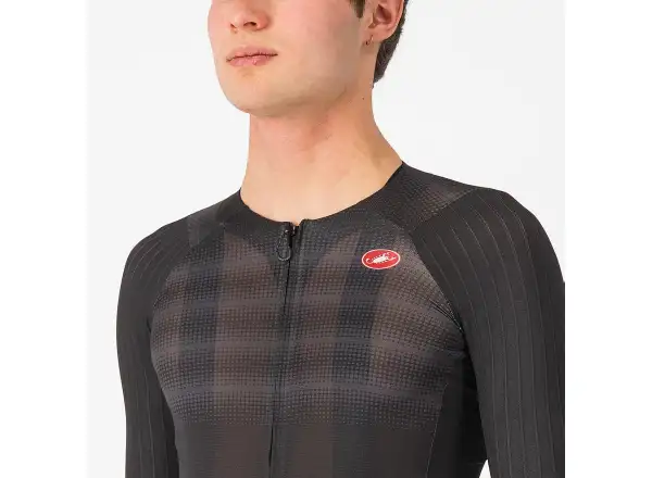 Castelli Aero Race 8S Herren-Trikot Kurzarm Black