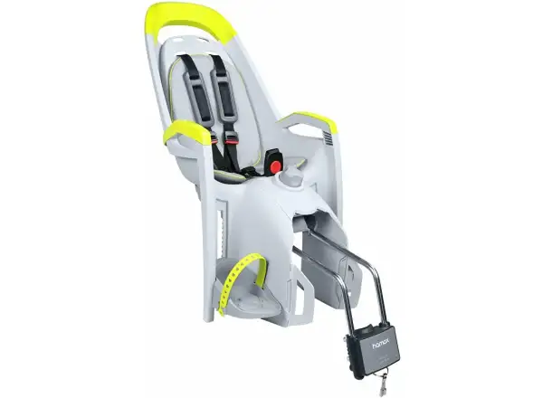 HAMAX Amaze lock Kindersitz hinten grau/Lime reflex